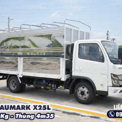 Foton Aumark X25 – Xe tải 2.5 tấn thùng 3m7
