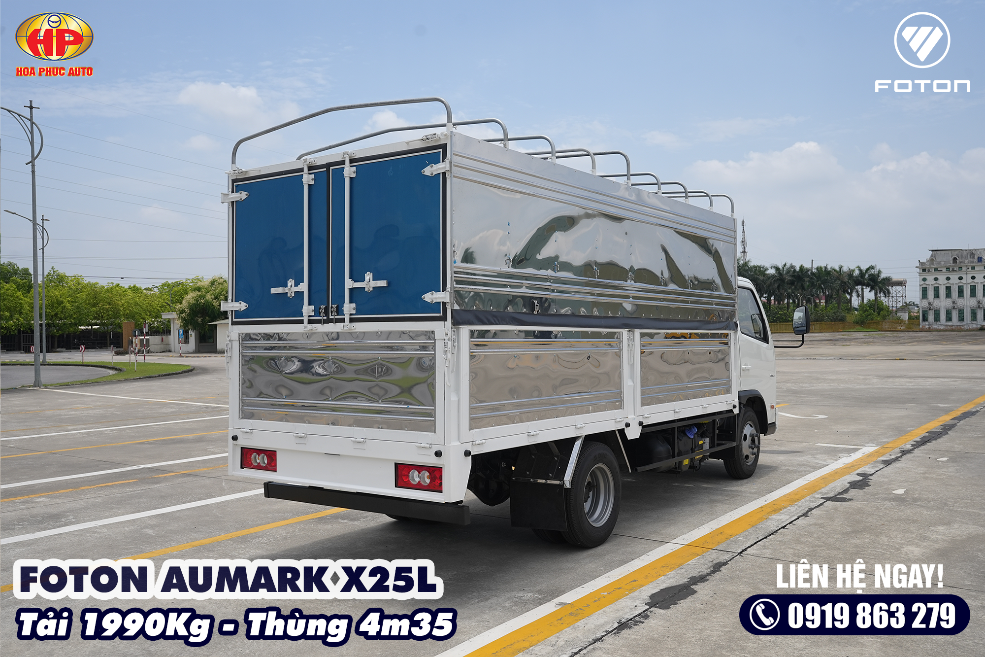 Foton Aumark X25 tải 2.5 tấn thùng 3m7 - Image 6