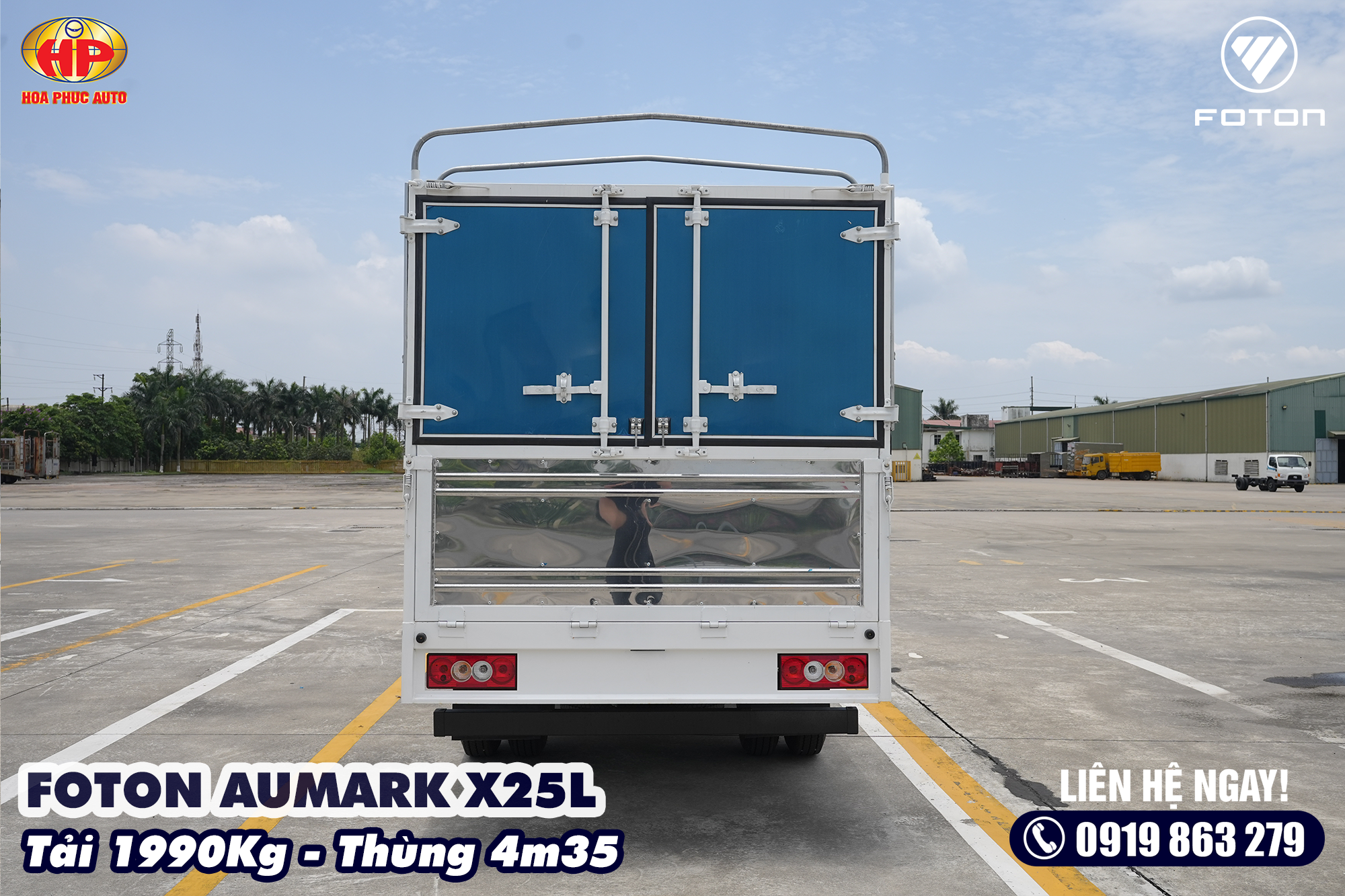 Foton Aumark X25 tải 2.5 tấn thùng 3m7 - Image 5